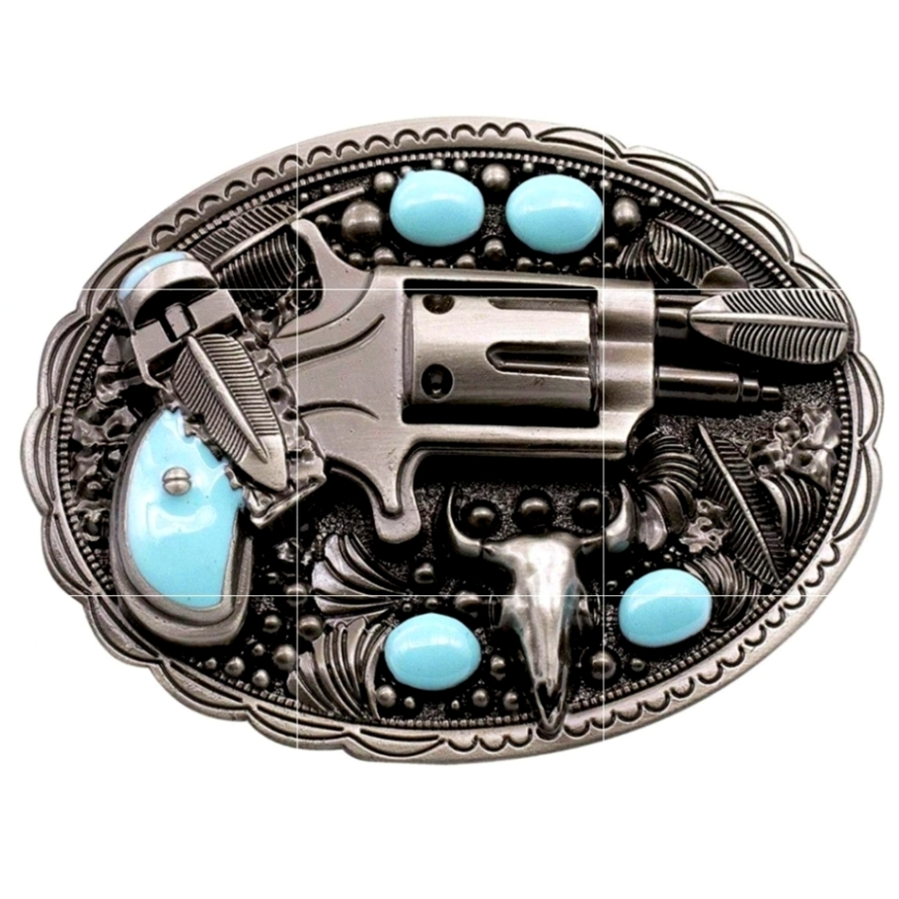 Revolver belt buckle - Picture 1 of 1